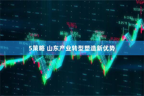 5策略 山东产业转型塑造新优势